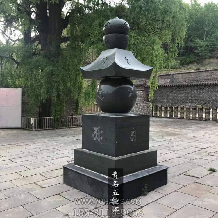 仿古石雕石塔戶(hù)外石佛塔雕塑