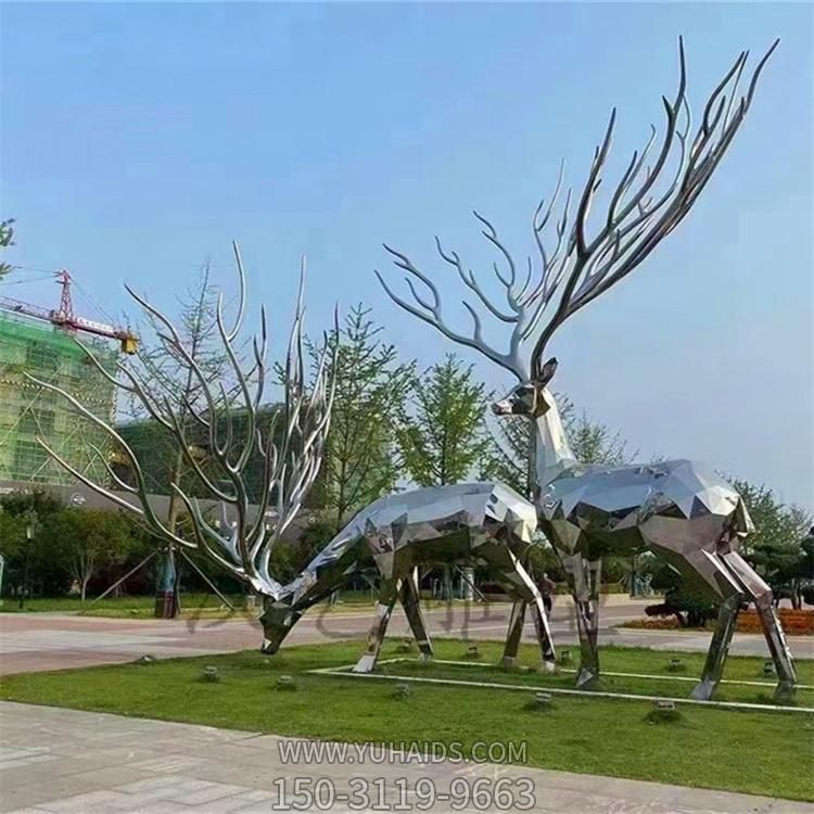 公園景觀 大型戶外創(chuàng)意不銹鋼白鋼鏡面鏤空景觀雕塑