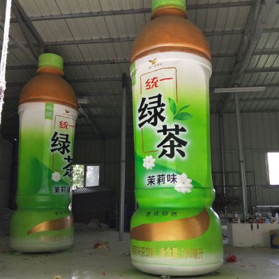 大型玻璃鋼仿真飲料瓶商場(chǎng)擺放宣傳景觀雕塑